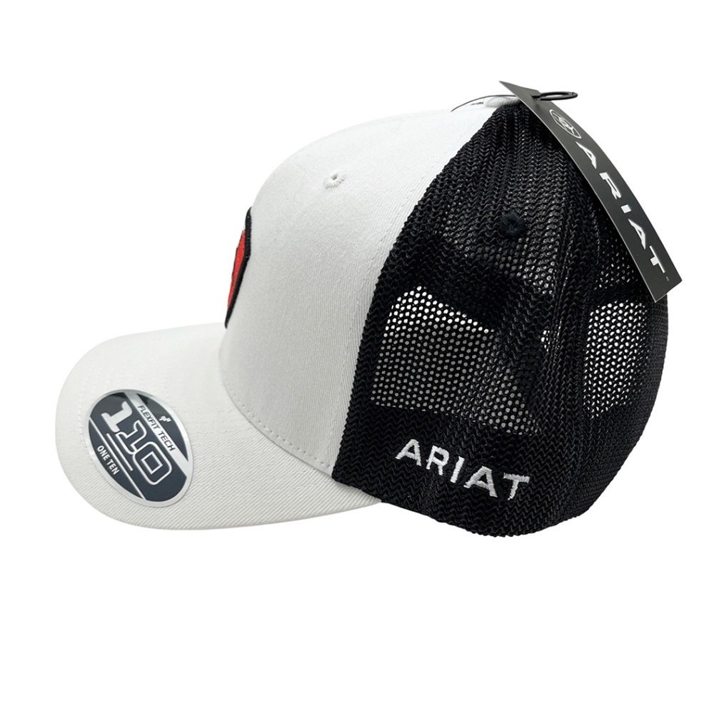 NWT Ariat Mexico Shield Logo Snapback Hat - Picture 5 of 14